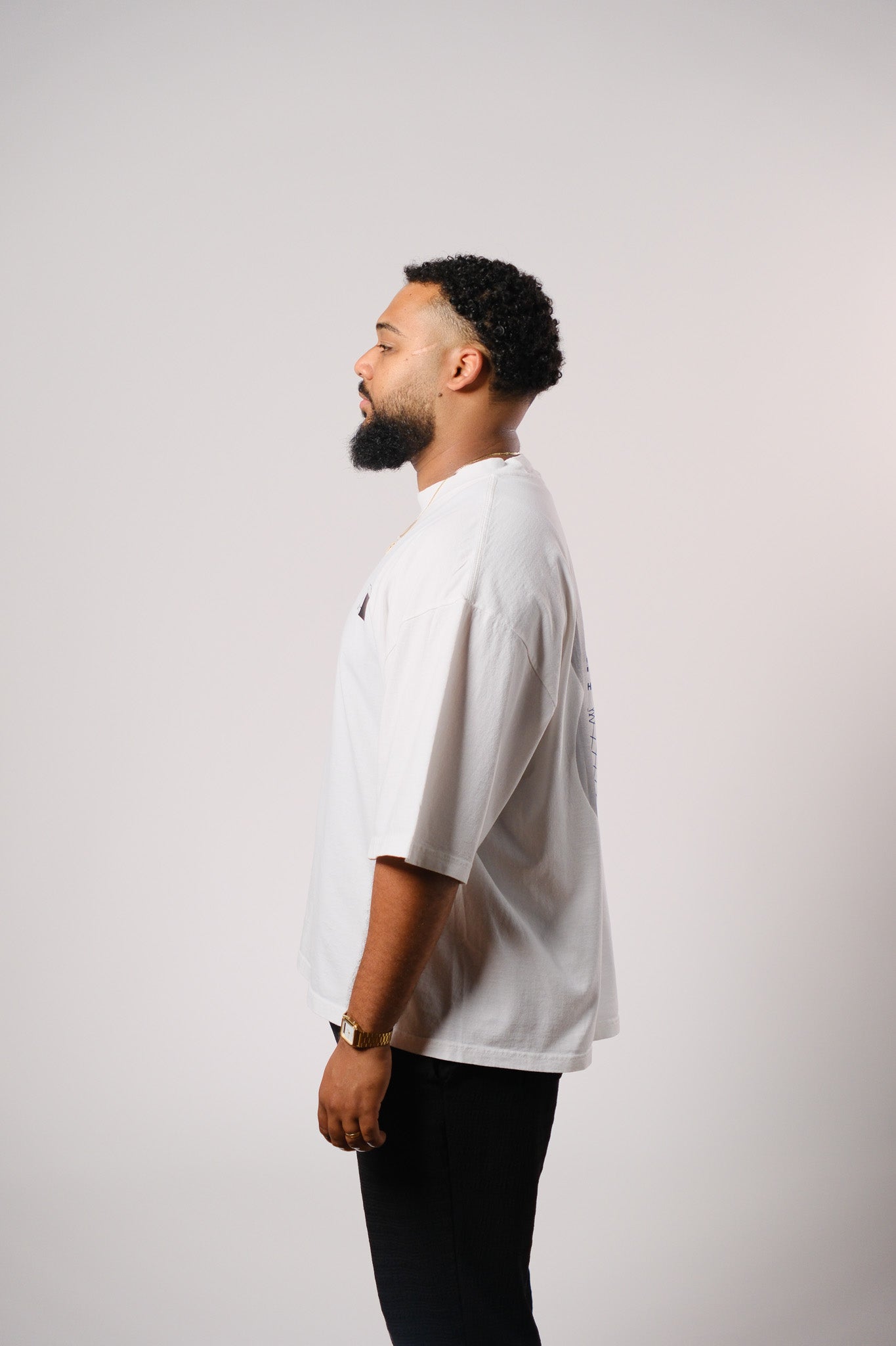 59 INTENT Tee White