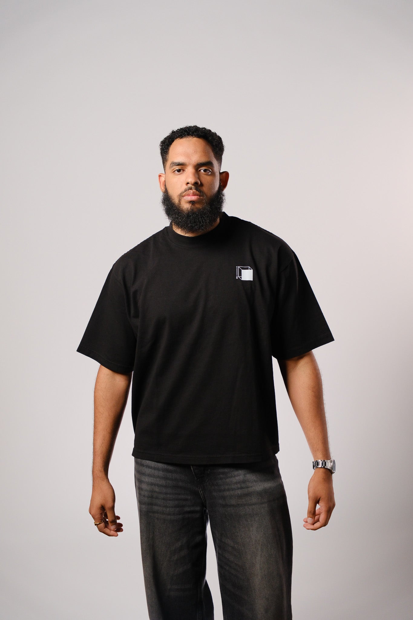 CUBES Tee Black