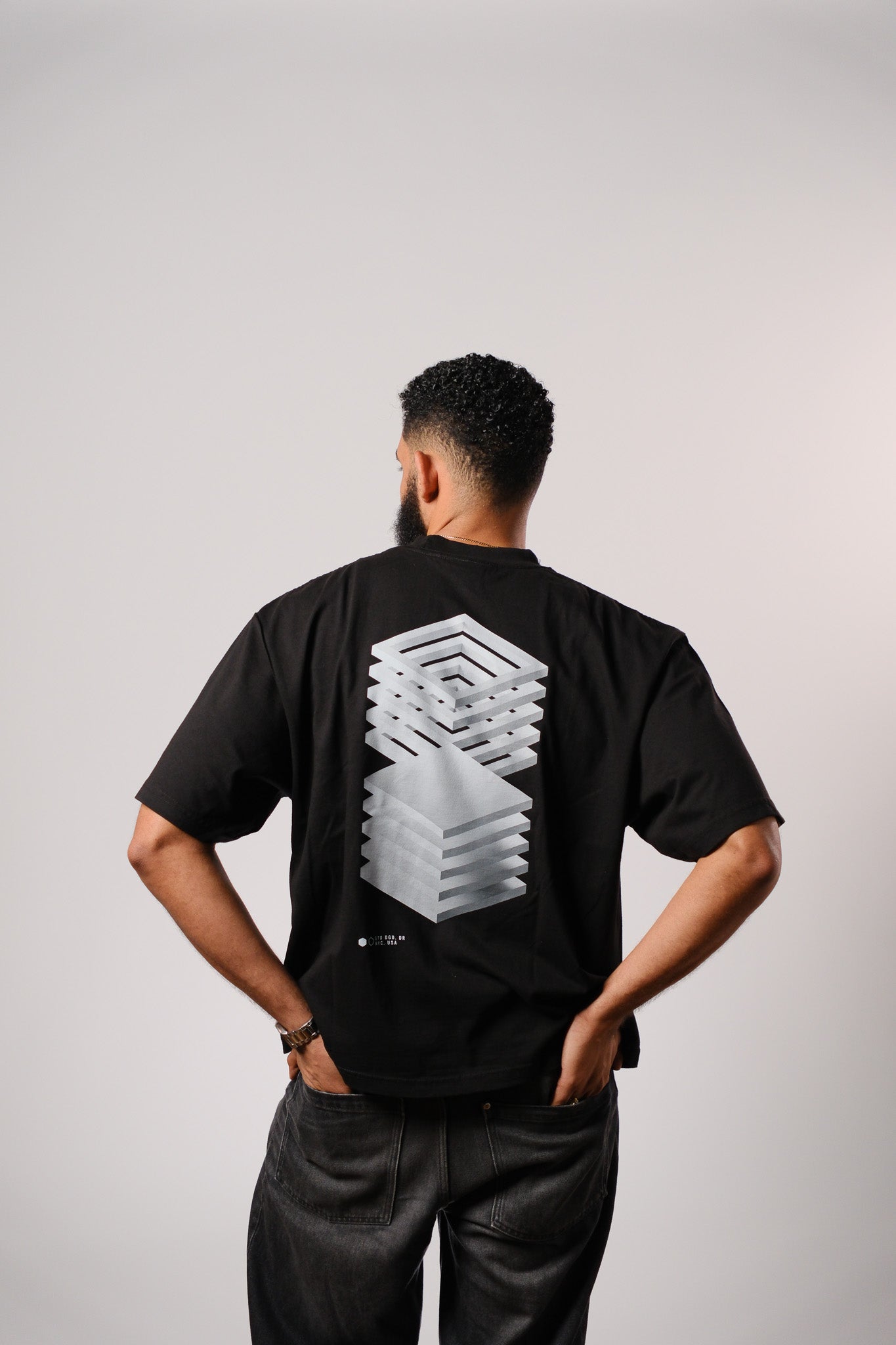 CUBES Tee Black
