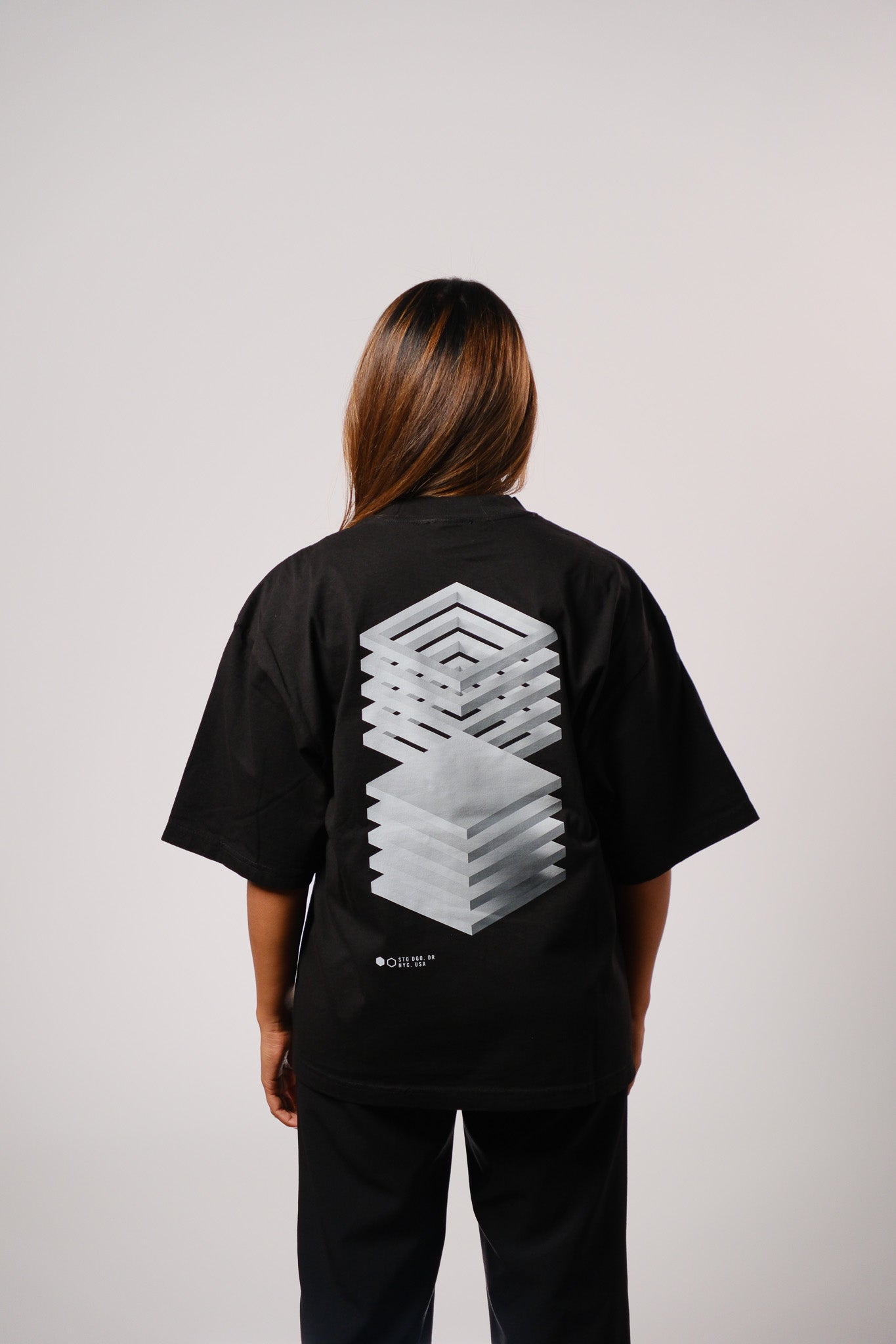 CUBES Tee Black