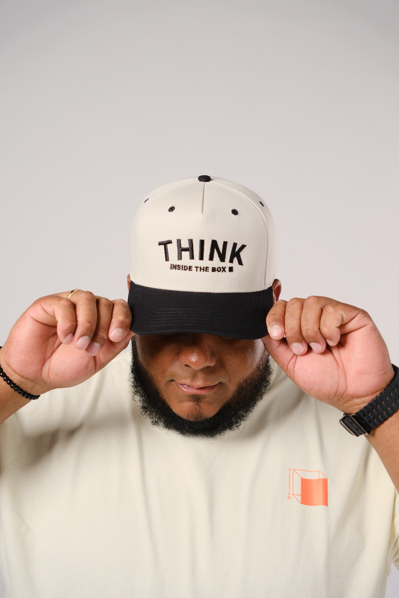 THINK Box Trucker Hat