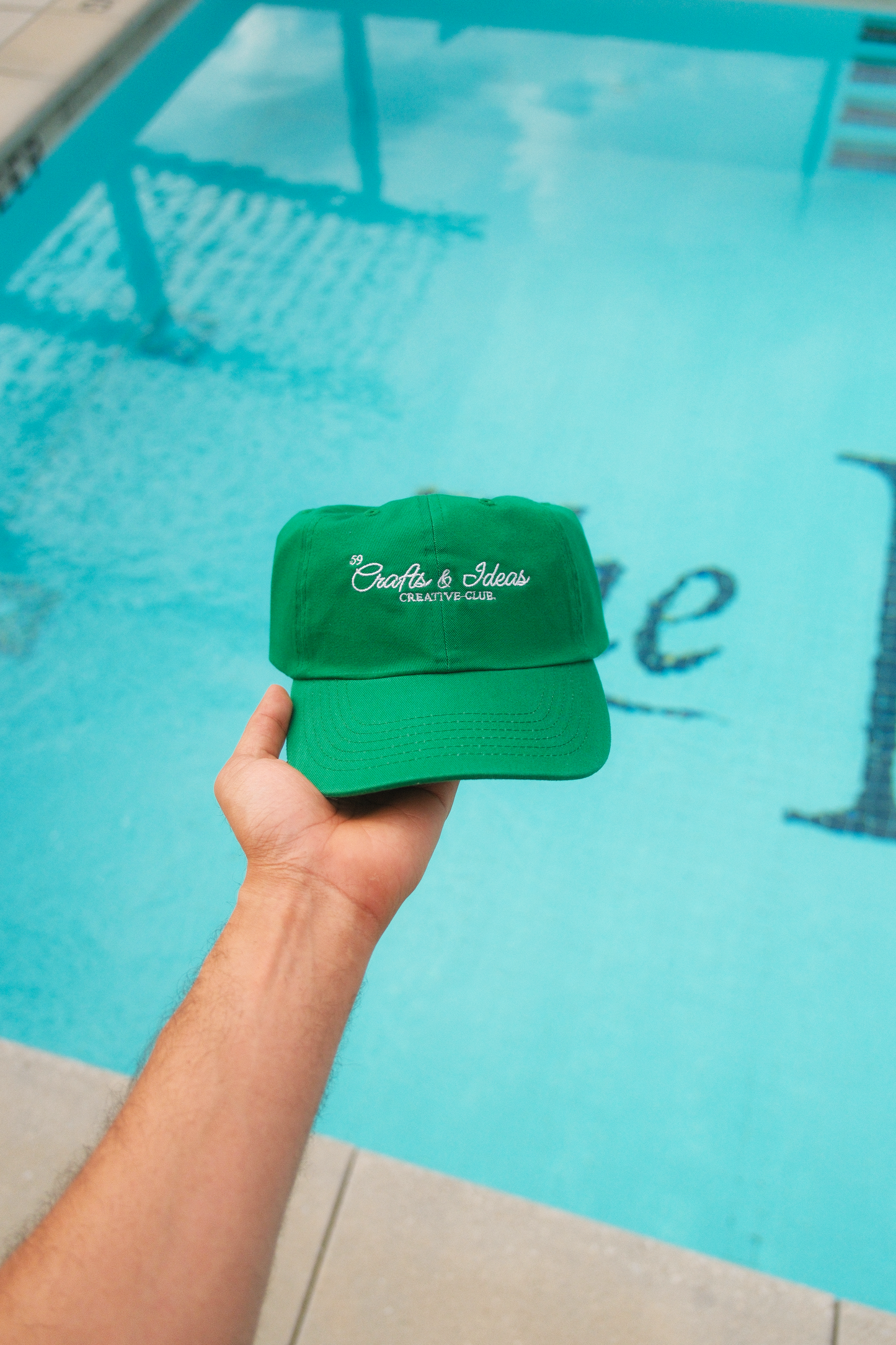 Crafts & Ideas Kelly Green Hat