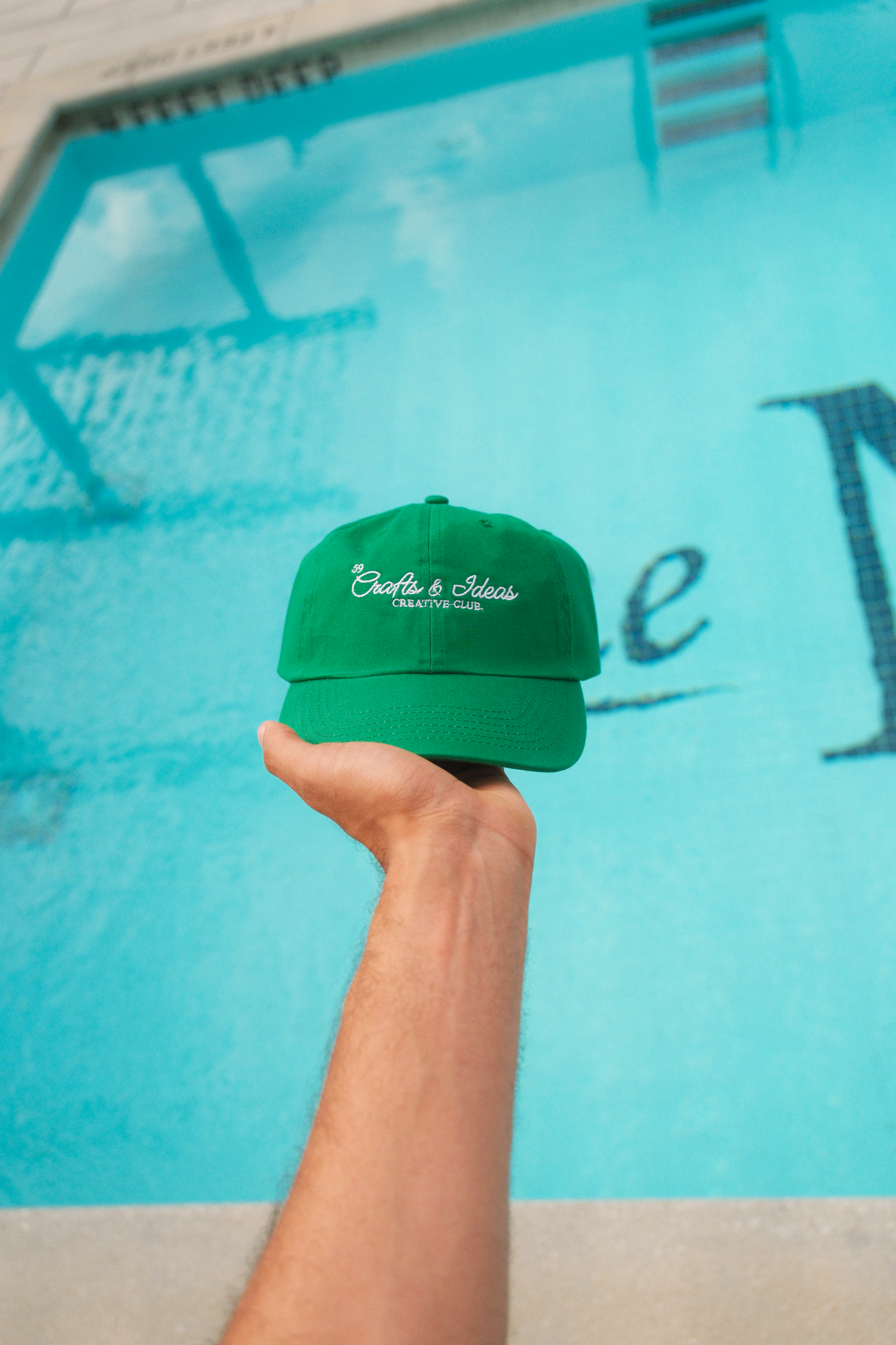 Crafts & Ideas Kelly Green Hat