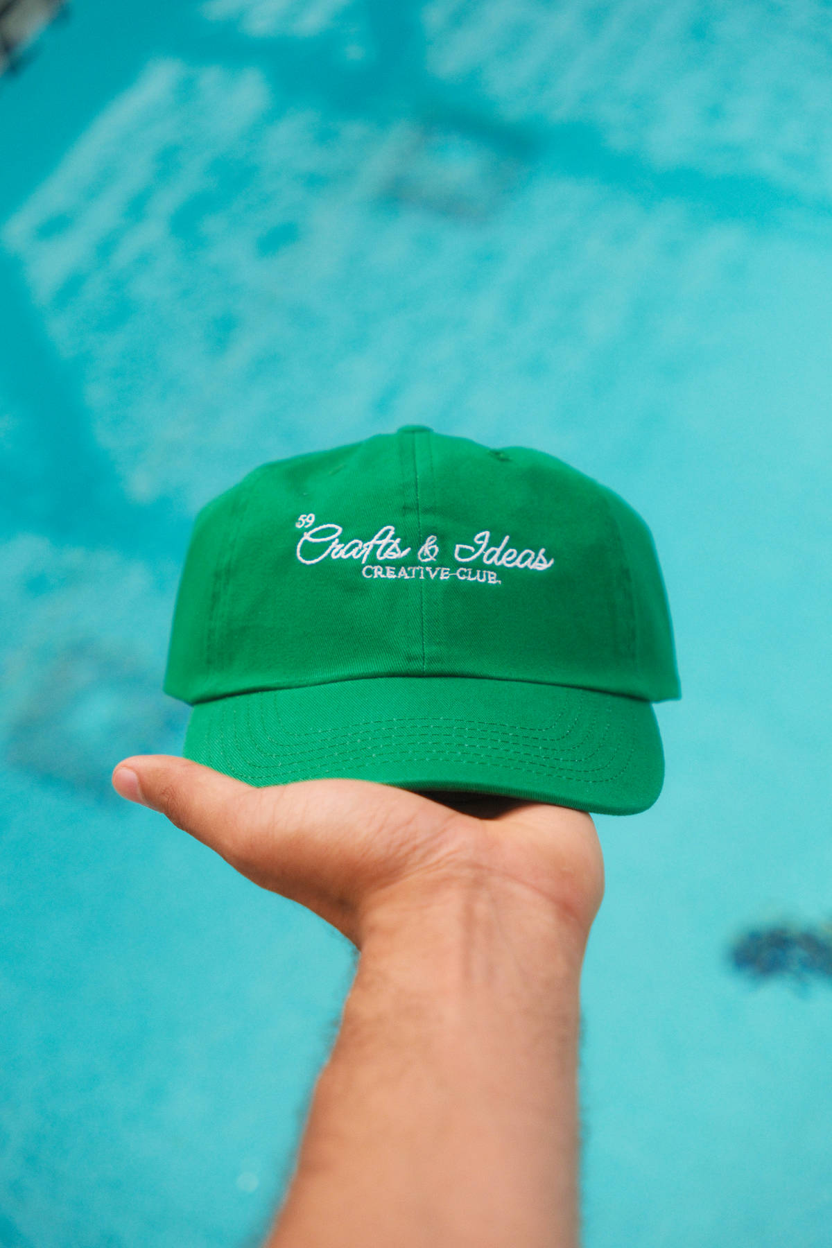 Crafts & Ideas Kelly Green Hat