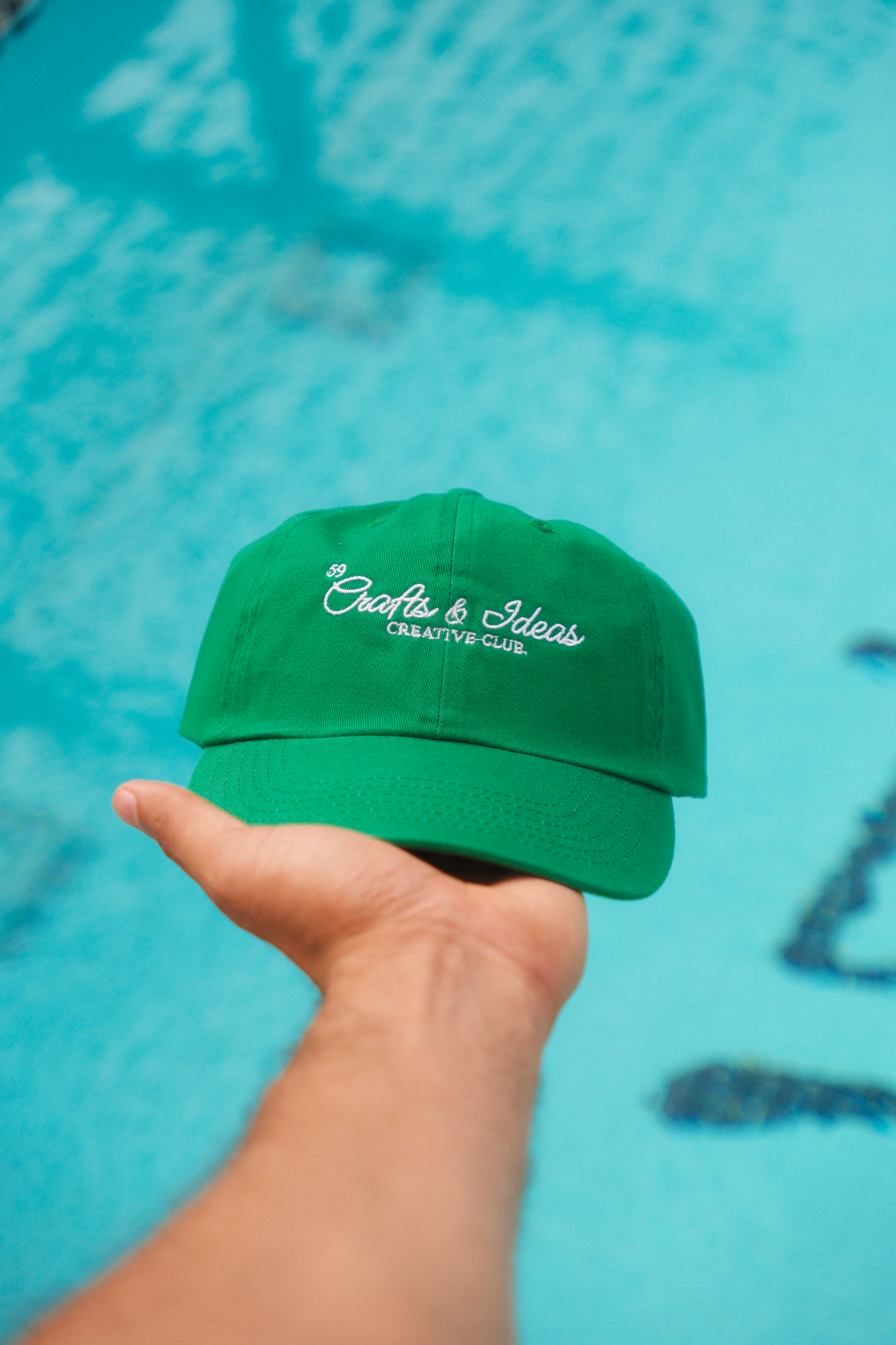 Crafts & Ideas Kelly Green Hat