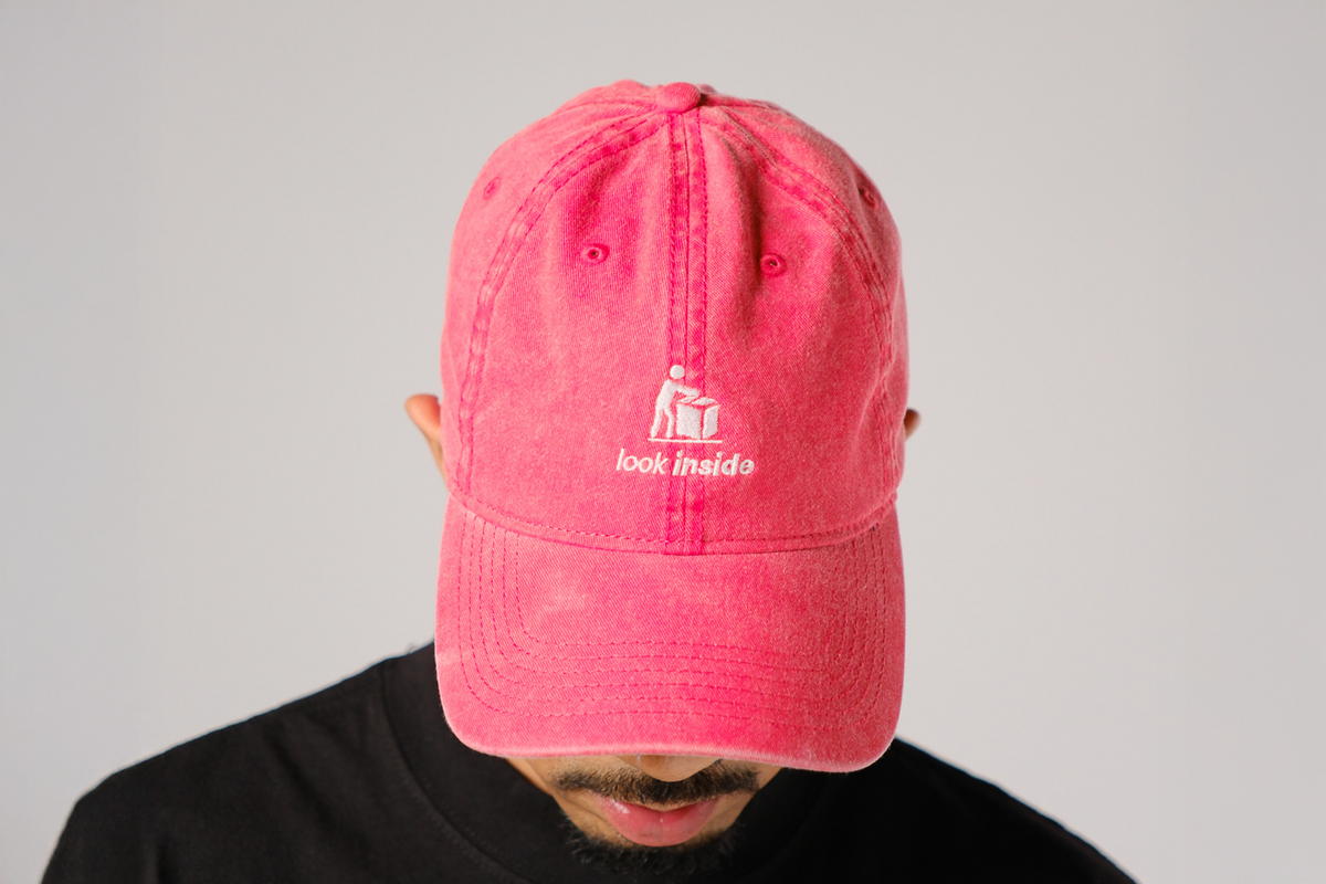 LOOK INSIDE Dad Hat